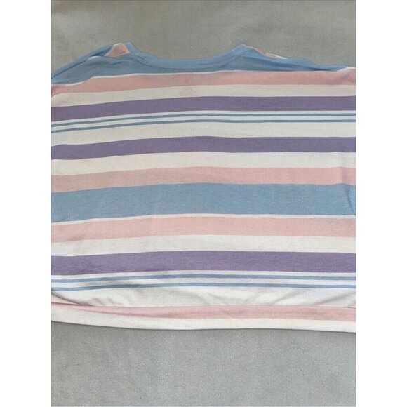 U S Polo Assn Womens Pajama set lounge sleep sz XL 2pc Long Sleeve Top Shorts - Picture 3 of 9